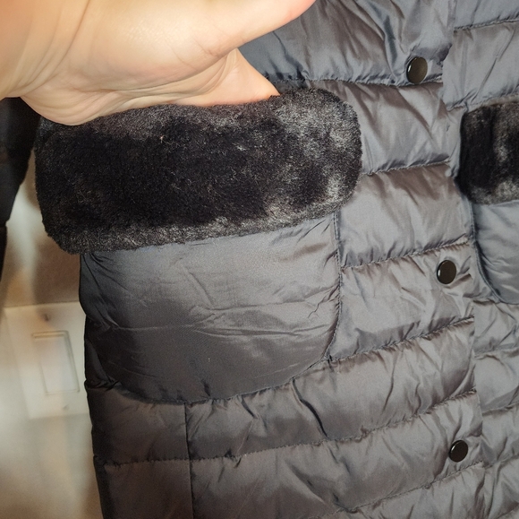 rrig by basic house korea black down long puffer coat estimated size xs/small. - Picture 12 of 16